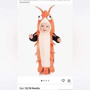 Baby Shrimp Kids Costume
